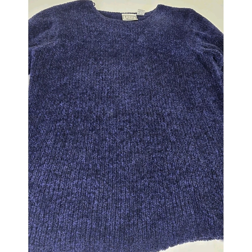 Bizzit Women's Large Blue Sweater Pullover - Picture 2 of 8